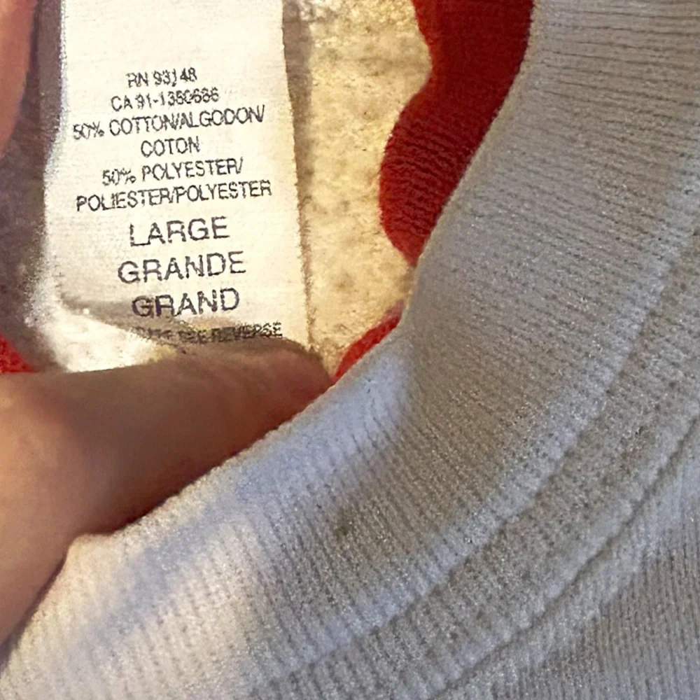 Vintage Morning Sun Sunflower Seeds Sweatshirt USA Large Floral 90s Cottagecore - Picture 6 of 13